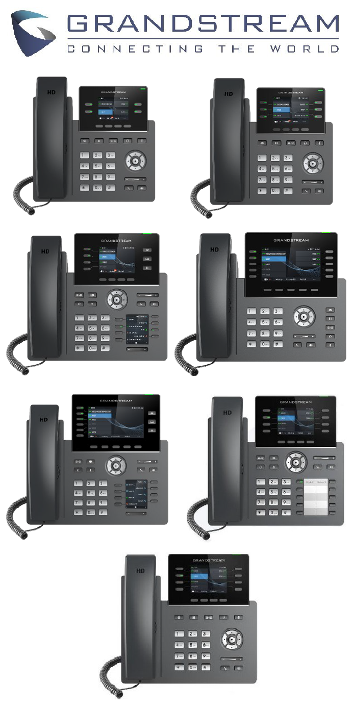 Grandstream Networks GRP260X Guía Rapida para el Usuario Operacion basica de telefono - CASTelecom